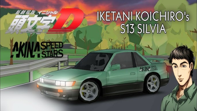 Kenji x 180sx - best of Initial D icons, akina speed stars, nissan