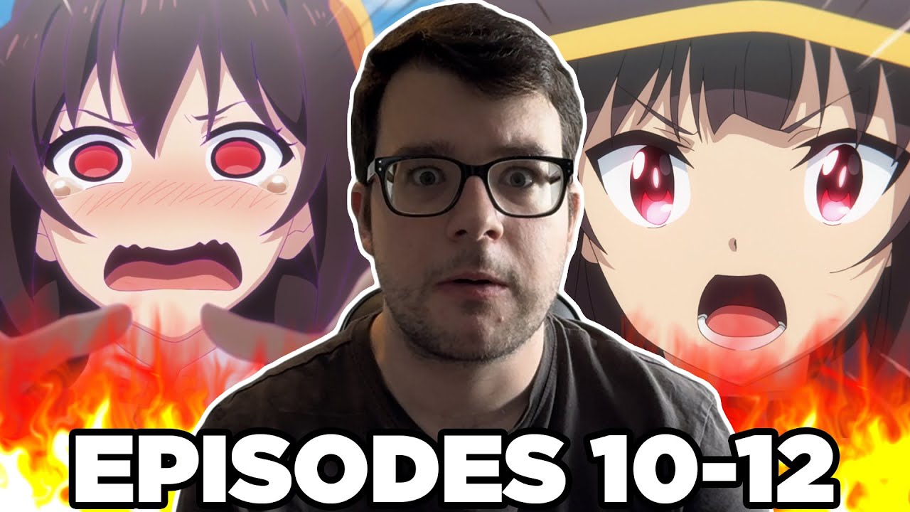 KONOSUBA -An Explosion on This Wonderful World! Episodes 10-12 - REACTION