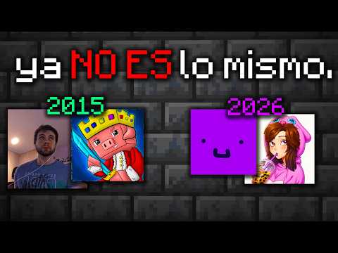 El Minecraft auténtico ya no existe y es triste