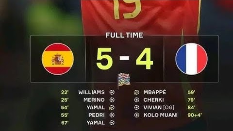 Ligue des nation 1/2 finale : l’espagne élimine la France et rejoint le Portugal en finale