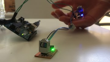 I2C MASTER TO SLAVE ATMEGA368P-AU TO ATTINY 45 LDR RGBLED FADE