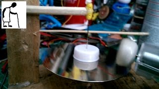 Spinning an Aluminium Disk with a magnet