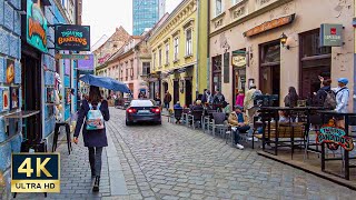 Zagreb Croatia  4K Old Town Walking Tour 2023