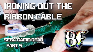 Sega Game Gear - Part 5 - Removing the Old Screen Ribbon Cable
