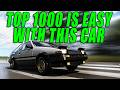 GETTING TOP 1000 IS SO EASY WITH THIS INSANE CAR ON FORZA HORIZON 6