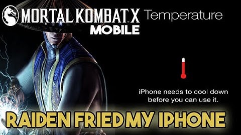 Mortal Kombat X Mobile - Raiden fried my iPhone ! (Challenge part 2)