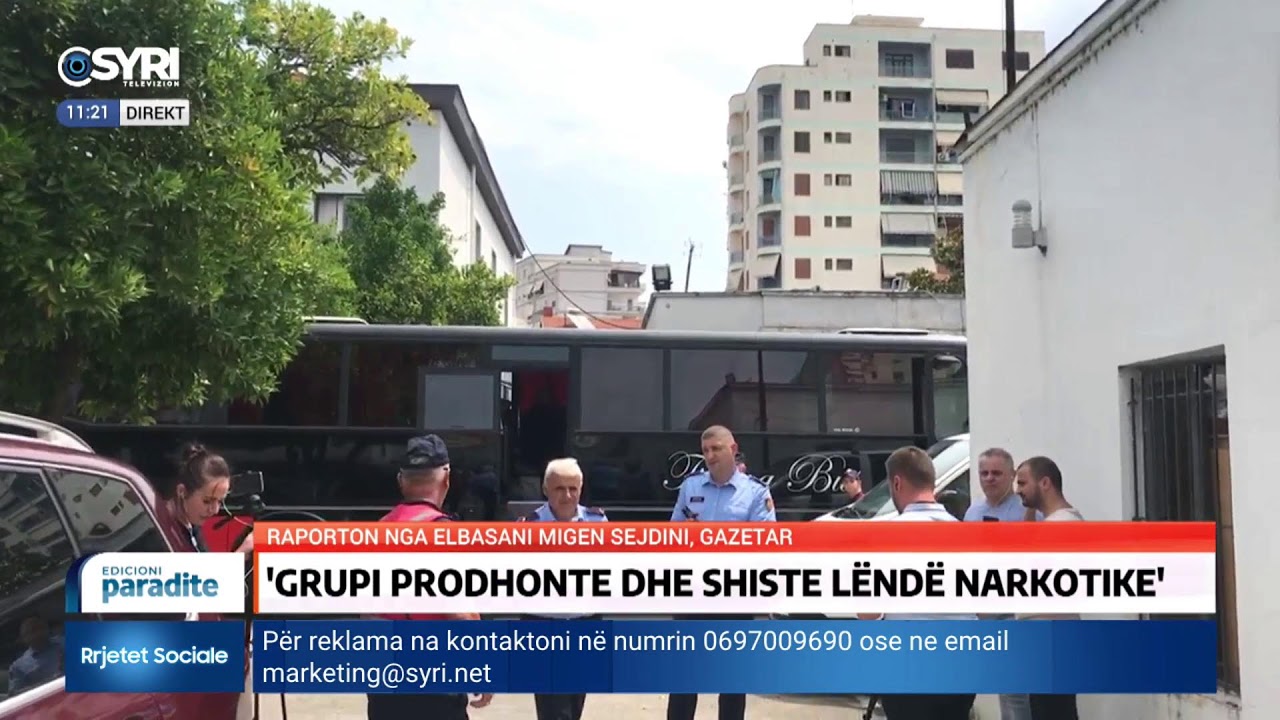 Operacioni antidrogë në Elbasan, Policia dhe Prokuroria në deklaratë për mediat (29.06.2023)