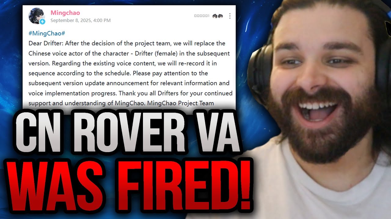 Female Rover VA Fired By Kuro Games - YouTube