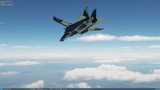F14 Flat Spin Recovery Demo | Fox 3 Managed Solutions | #DCS |