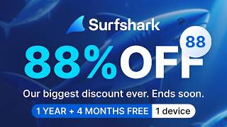 Stay Safe Online with Surfshark Secure VPN - Get 88% Off Now!