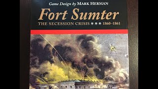 Fort Sumter - Solo Mode play