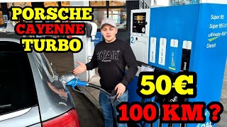 50€ auf 100km, stimmt das Gerücht? 💥 Porsche Cayenne Turbo