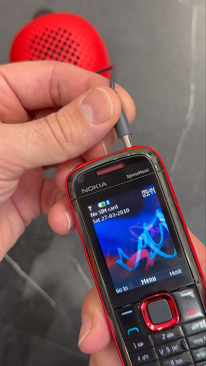 Nokia 5130 - MD11 speaker music bomb #nokia #nostalgia #retro #xpressmusic