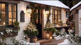 Rustic European Christmas Decor 2025 | Elegant Winter Home Ideas for a Peaceful Retreat