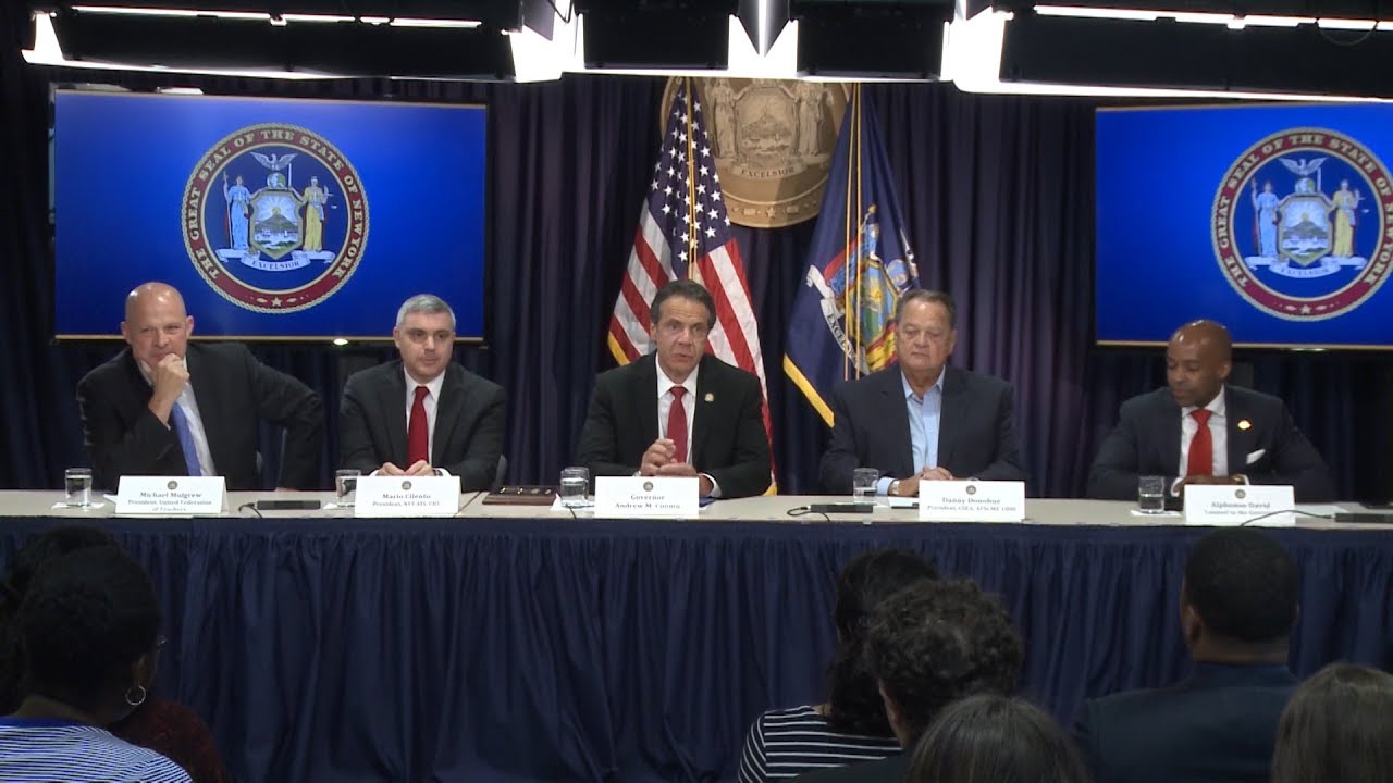 Governor Cuomo Signs Executive Order To Protect Union Members From