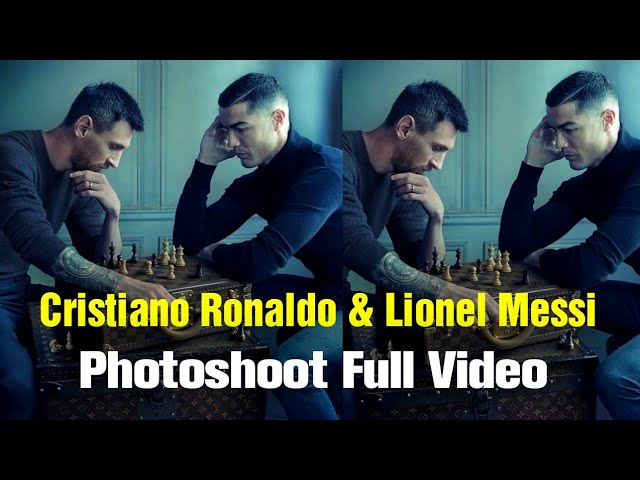 Incredible behind-the-scenes footage reveals Cristiano Ronaldo and