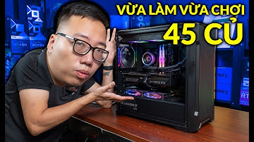 Vừa Làm Vừa Chơi Với Cấu Hình PC 45 Triệu "Đen Sì": Ryzen 9 9950X, 32GB Ram, RTX 5070 Mượt Mà