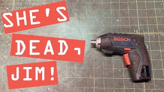 $12M Bosch Screwdriver Troubleshooting & Repair- Can It Be Saved?
