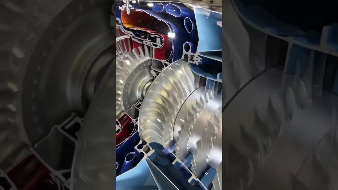 Pratt Whitney PT 6 Turbine Engine Fast 