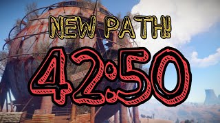 Rust World Record Dome Speed Run Attempt (42:50 ALTERNATIVE WAY)