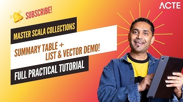 🚀 Scala Summary Table & Vector – Practical Session 🚀