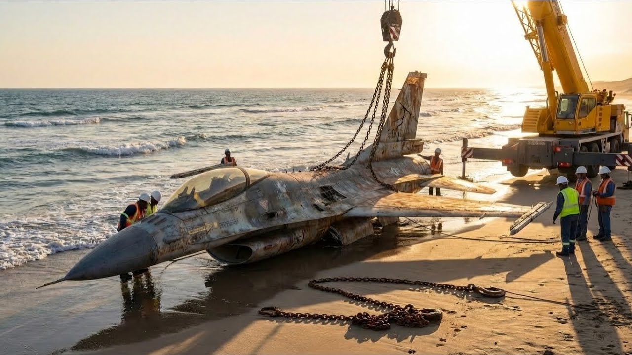 Saved This Ruined F‑16 Fighting Falcon 🦅 | Full Deep Restoration & First Flight