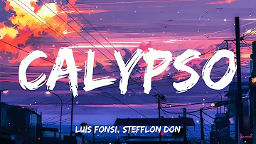 Luis Fonsi - Calypso ft. Stefflon Don | (Letra/Lyrics)