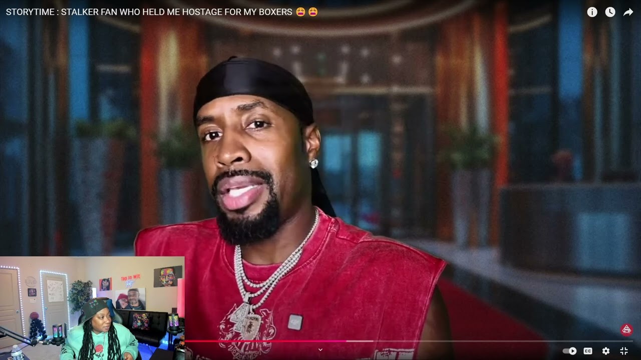 SAFAREE WAS HELD AGAINST HIS WILL BY A FAN AND SHE BEGGED FOR THIS! I SEE WHY ERICA HAD THAT LADDER!