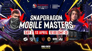 🔴 LIVE: [STREAM A] Snapdragon Mobile Masters 2024 | Day 2 | CODM