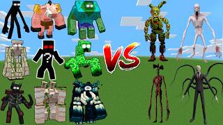 Which Mutant Herobrine Mobs Is The Strongest Against All New Creepypasta Mobs?