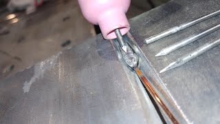 TIG welding tips & hacks that work extremely well for 1mm gap root pass