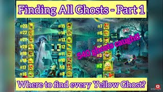 LEGO Hidden Side | Finding All Ghosts Part1 [Where to find ALL YELLOW Ghosts]
