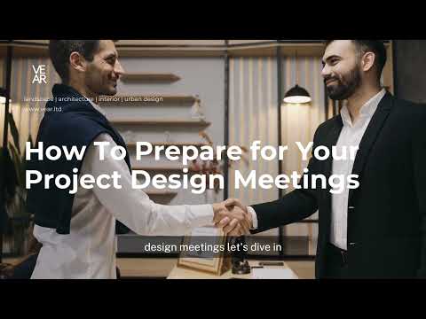 How To Prepare for Your Project Meetings - (Architects in Belize) (Architecture Firm)