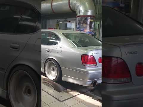 toyota aristo jzs161 on dyno #gs300 #2jz #aristo #jzs161 #dyno