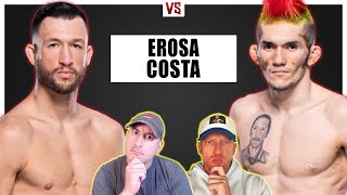 UFC Vegas 106: Julian Erosa vs. Melquizael Costa Prediction, Bets &amp; DraftKings