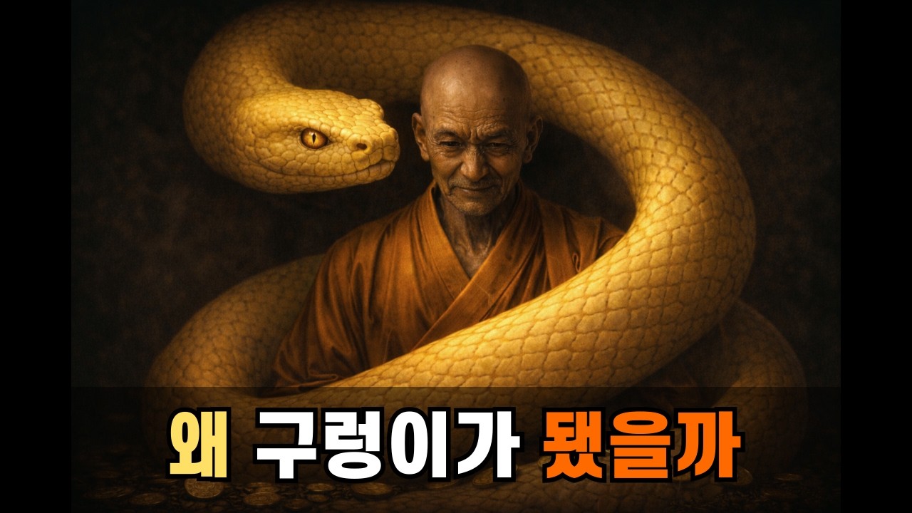 범어사 명학스님, 왜 구렁이가 되었을까 / 조용히 듣는 불교 설화 전생과 인연의 이야기 힐링오디오