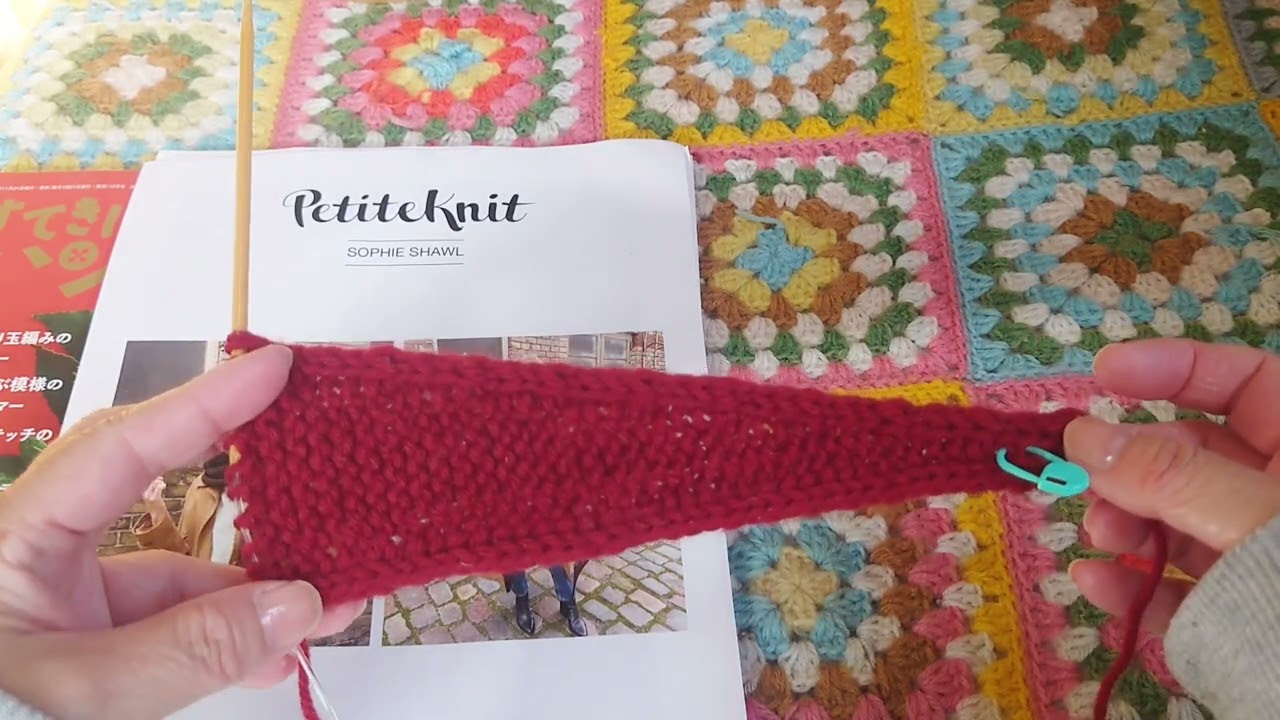 すてきにハンドメイド12月号買いました〜sophiescarfのパターンも買いました〜　#knitting #sophiescarf #すてきにハンドメイド　#編み物 