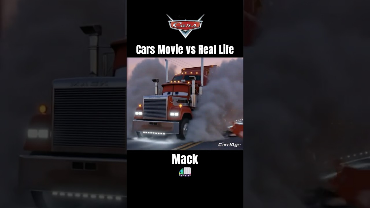 Cars Movie vs Real World | Part 2 #cars #pixarcars #mcqueen #carcomparison #carshorts #jdm