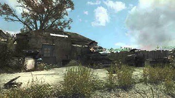 Across map throwing knife on mw3 search and destroy must see