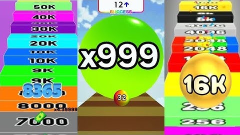 2048 | Number Ball 3D Merge Games vs Number Run Satisfying Games vs Calculate Ball gameplay 👌 #1