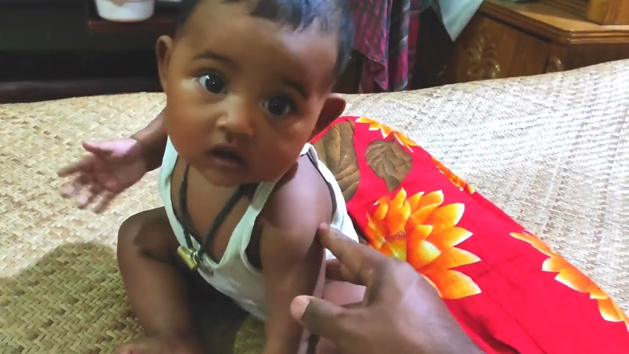 Adorable Moments Kuhu's Journey to Learn Sitting with His Father | বাবার সাথে বসা শেখার চেষ্টা কুহুর