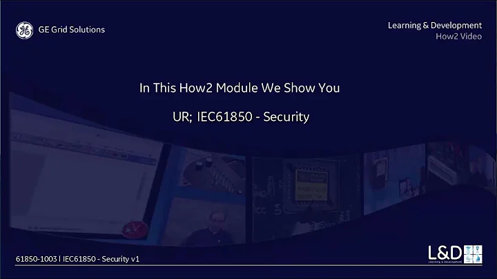 61850-1003 l IEC61850 Security v1