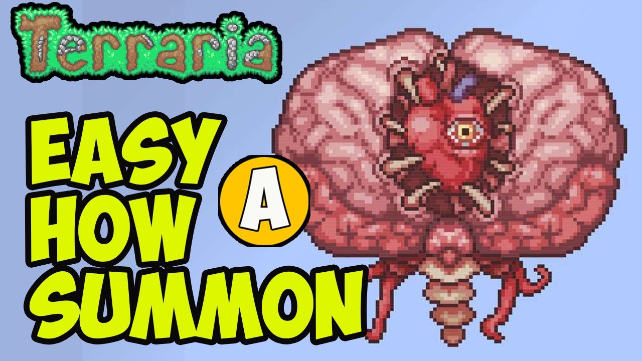 Terraria: How To Summon And Defeat Brain Of Cthulhu