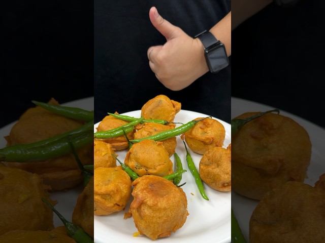 Aloo Bonda ASMR Cooking || #indianasmrworld #food #asmr #cooking #streetfood #recipe #shorts class=