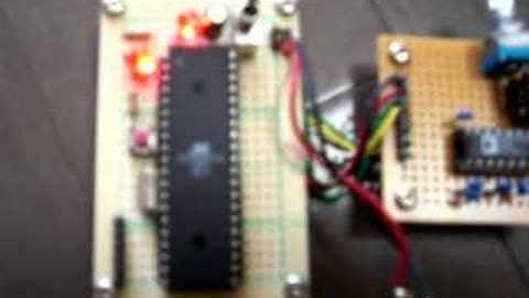 AVR(ATmega8535) - Blinking LED.
