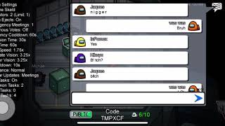 Racist Among Us chat p.1