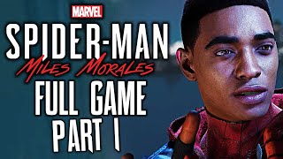 MILES MORALES FULL GAME WALKTHROUGH Part 1 (Main Story Gameplay) Marvel’s Spider-Man: Miles Morales