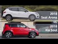 2018 Seat Arona vs 2018 Kia Soul (technical comparison)