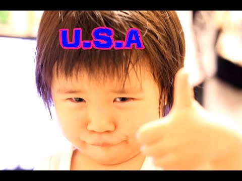 【2歳女の子】急にキメ顔で踊りだすDA PUMP 「U.S.A」