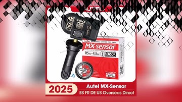 A must-have product! Autel MX-Sensor TPMS Sensors 2in1 315MHz + 433MHz Frequencies Press-in Tire R